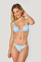 Bikini Set - Saint Tropez Blue Stripes