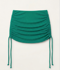 Mini Skirt - Shimmer Green